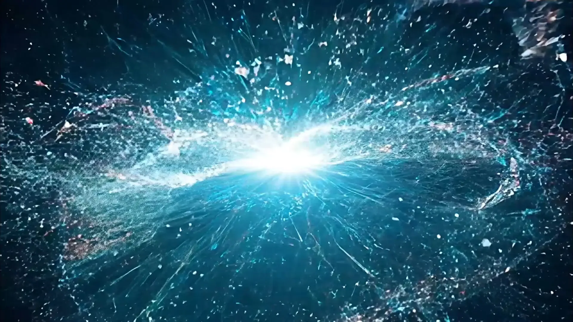 Bright Energy Explosion Overlay for Logo Animation